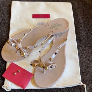 Valentino Garavani Rockstud Jelly Thong